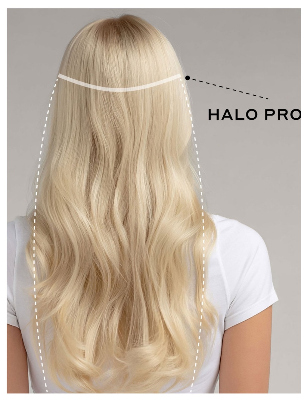 Bellami HALO PRO EXTENSIONS KIT, ASH BLONDE #60 NATURAL